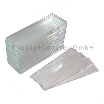 Objektträger 26 x 76mm ohne Mattrand